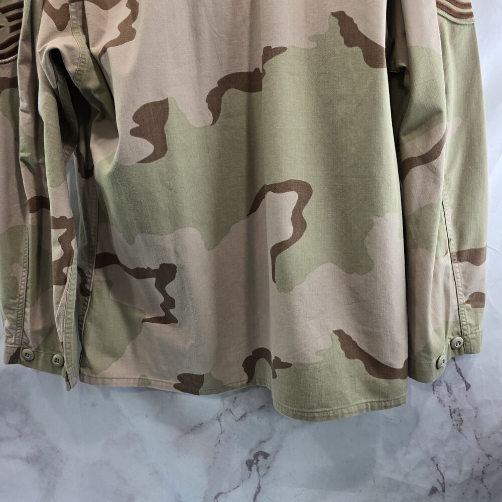 Vintage Desert Camo Jacket Mens Large Regular Coat Shirt 3 Color Air Force - Picture 7 of 11